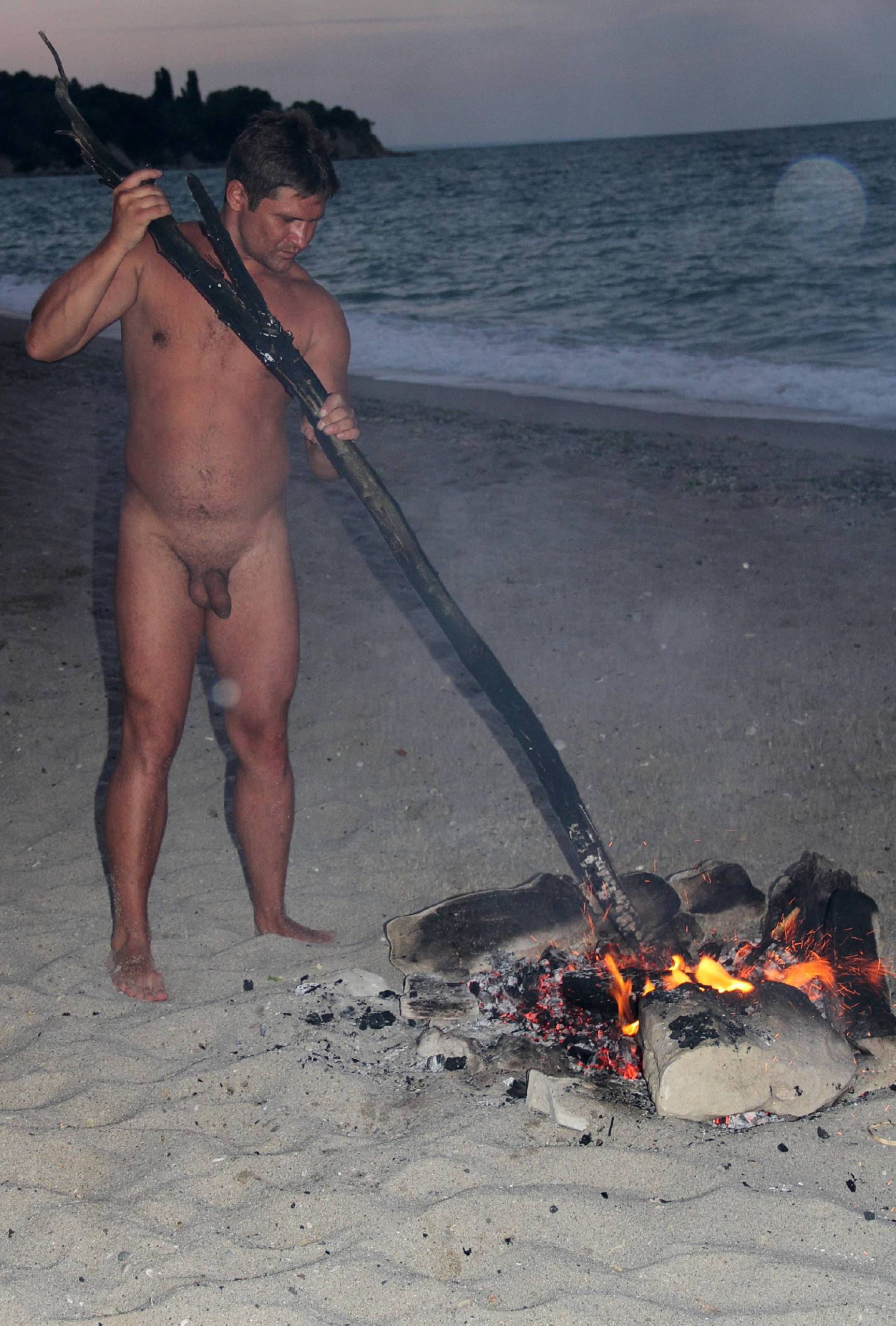 Purenudism Photos Beach Bonfire Festivity - 1