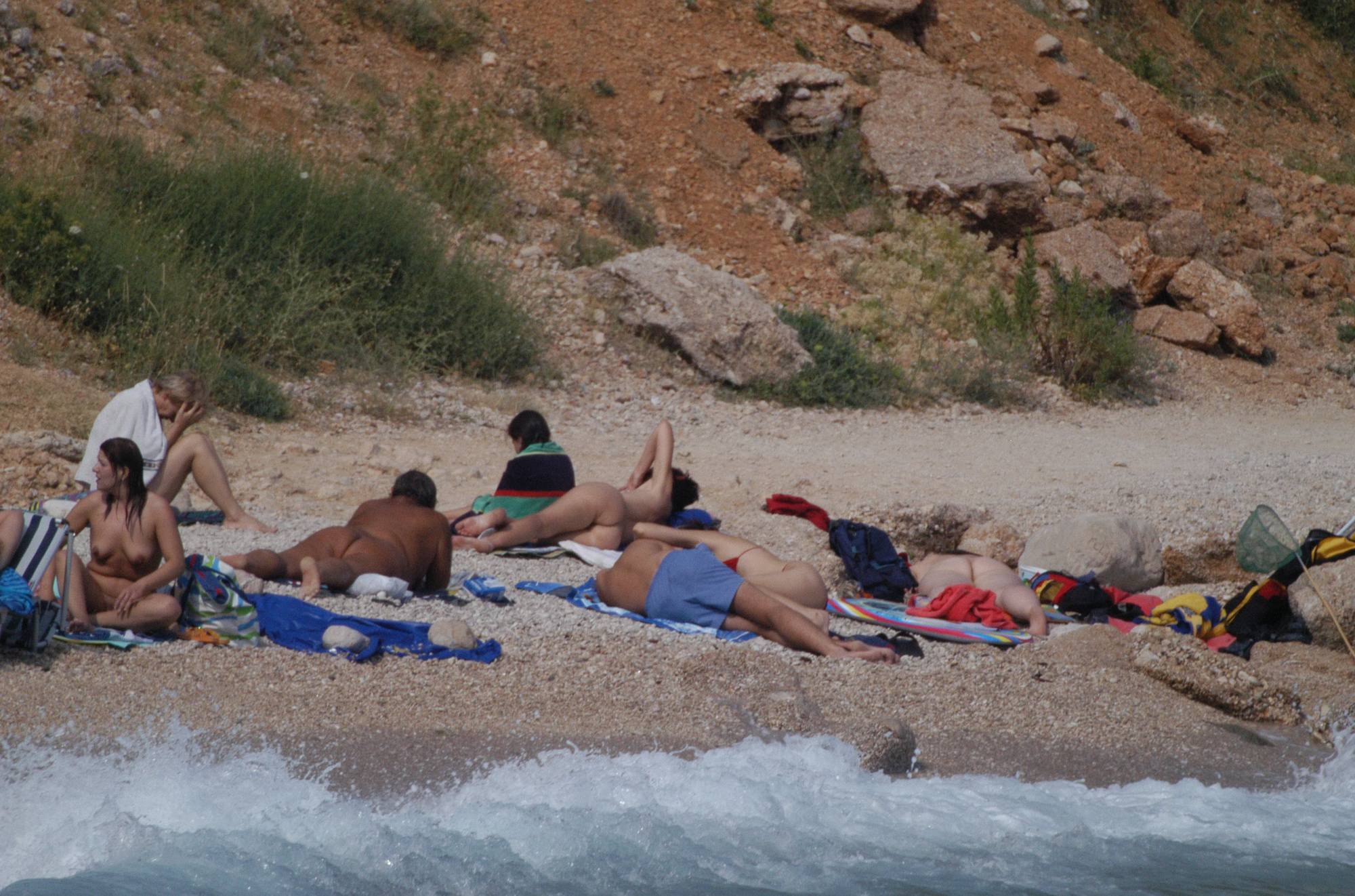 Pure Naturism Pics Baska Rock-Wall Beach - 2